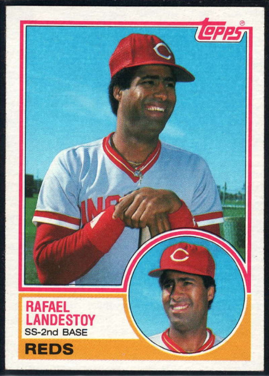 1983 Topps #684 Rafael Landestoy VG Cincinnati Reds 