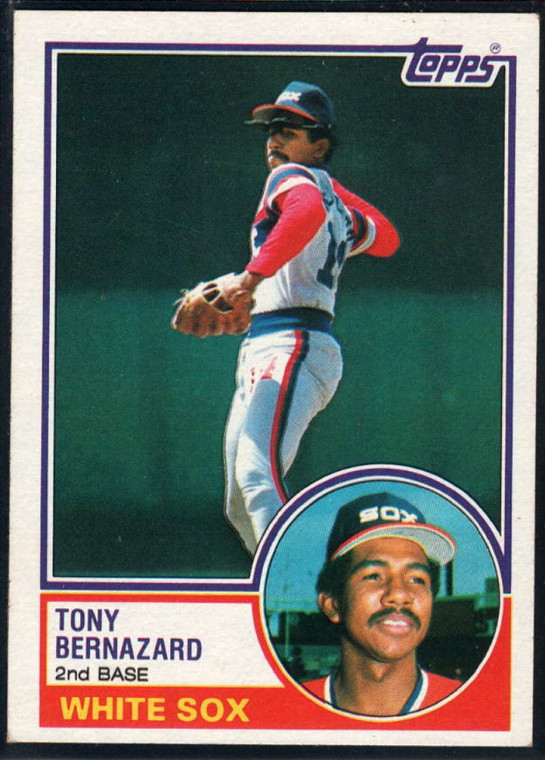 1983 Topps #698 Tony Bernazard VG Chicago White Sox 