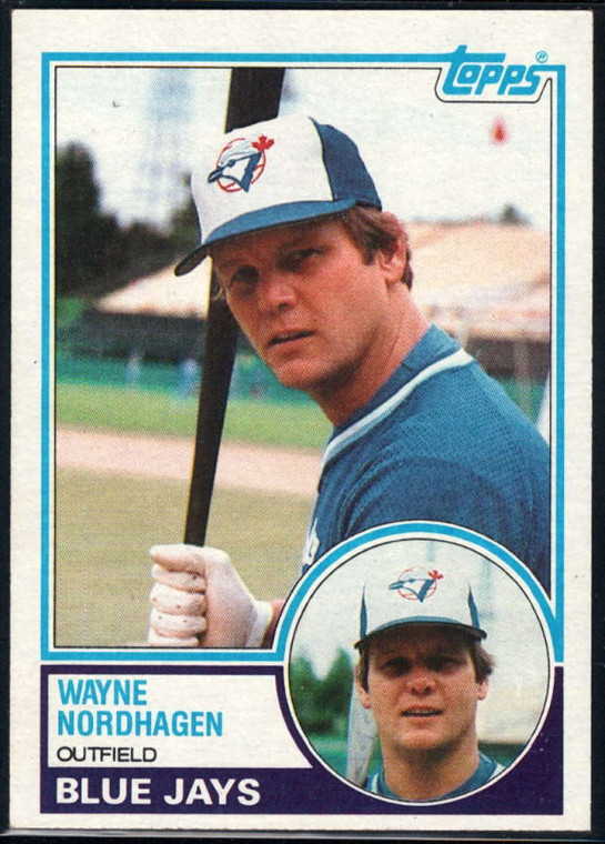 1983 Topps #714 Wayne Nordhagen VG Toronto Blue Jays 