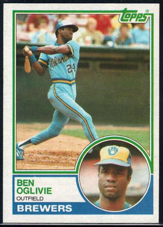 1983 Topps #750 Ben Oglivie VG Milwaukee Brewers 