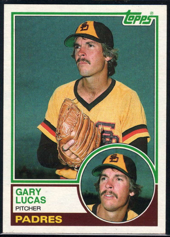 1983 Topps #761 Gary Lucas VG San Diego Padres 