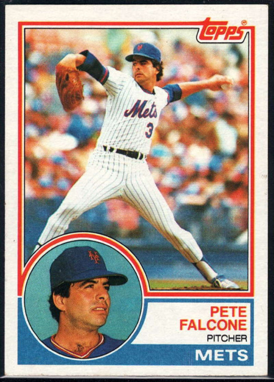 SOLD 16703 1983 Topps #764 Pete Falcone VG New York Mets 