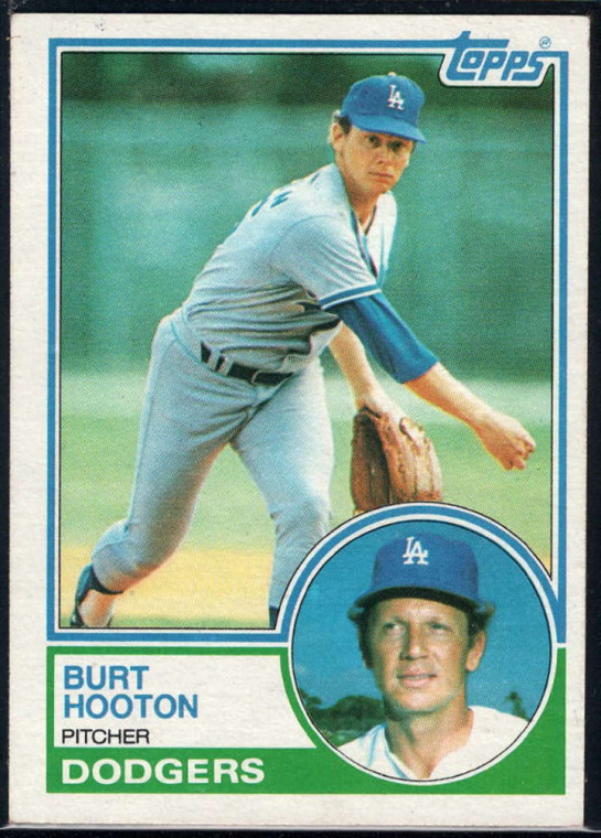 1983 Topps #775 Burt Hooton VG Los Angeles Dodgers 