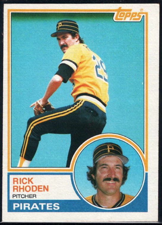1983 Topps #781 Rick Rhoden VG Pittsburgh Pirates 