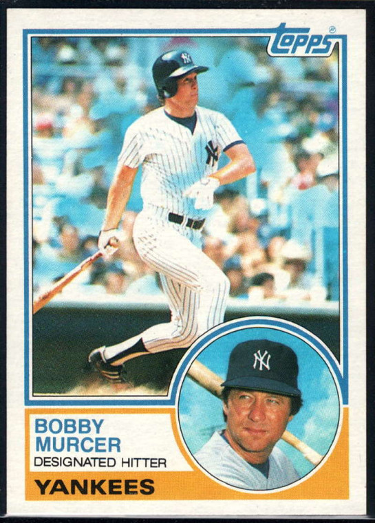 1983 Topps #782 Bobby Murcer VG New York Yankees 