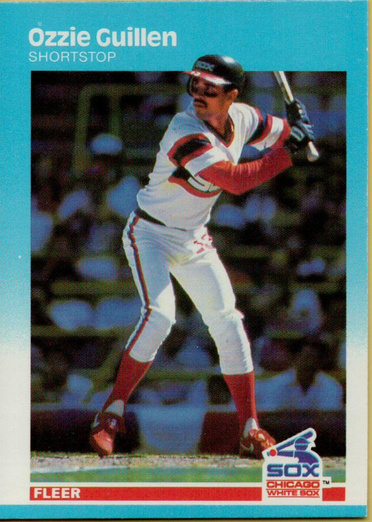 1987 Fleer #497 Ozzie Guillen NM Chicago White Sox 