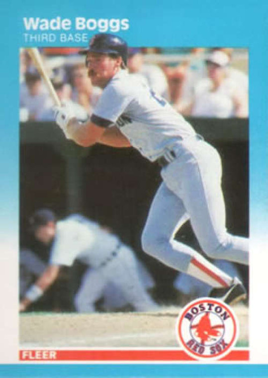 1987 Fleer #29 Wade Boggs NM Boston Red Sox 