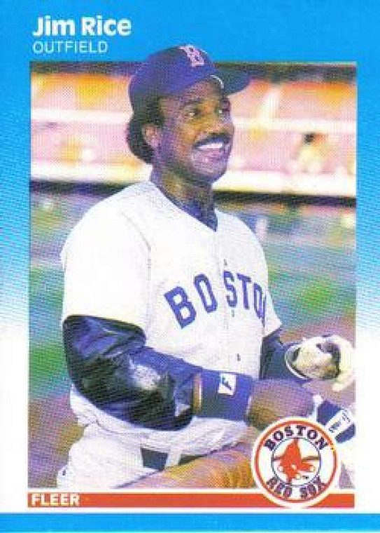1987 Fleer #41 Jim Rice NM Boston Red Sox 