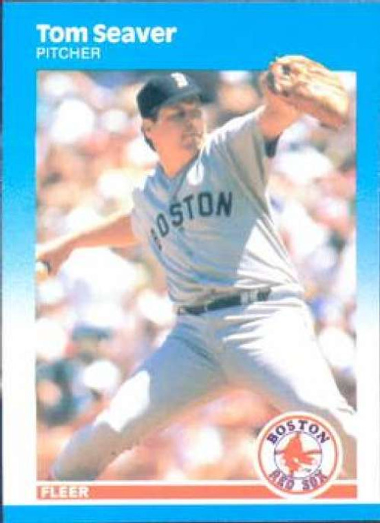 1987 Fleer #45 Tom Seaver NM Boston Red Sox 