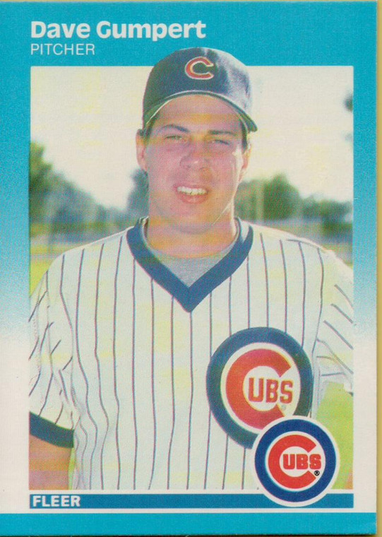 1987 Fleer #565 Dave Gumpert NM Chicago Cubs 