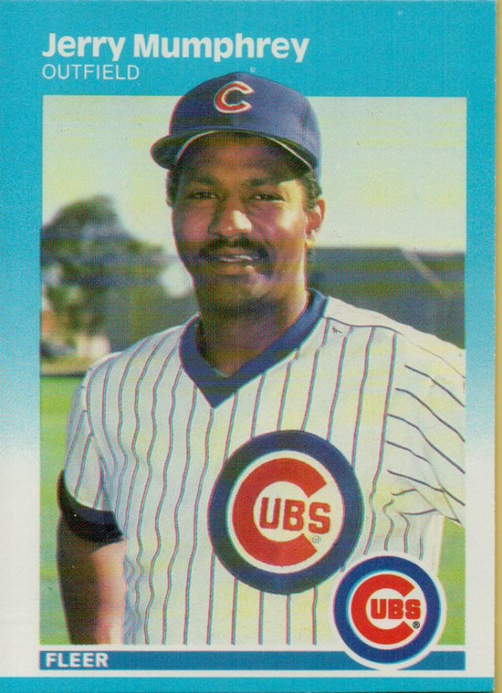 1987 Fleer #571 Jerry Mumphrey NM Chicago Cubs 