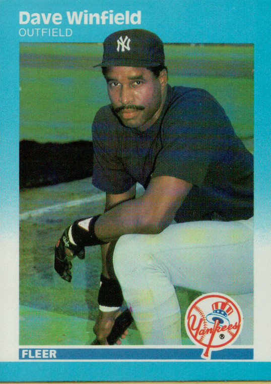 1987 Fleer #120 Dave Winfield NM New York Yankees 