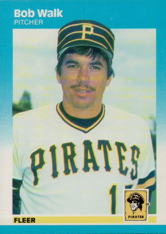 1987 Fleer #623 Bob Walk NM Pittsburgh Pirates 