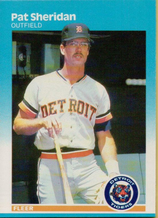 1987 Fleer #162 Pat Sheridan NM Detroit Tigers 