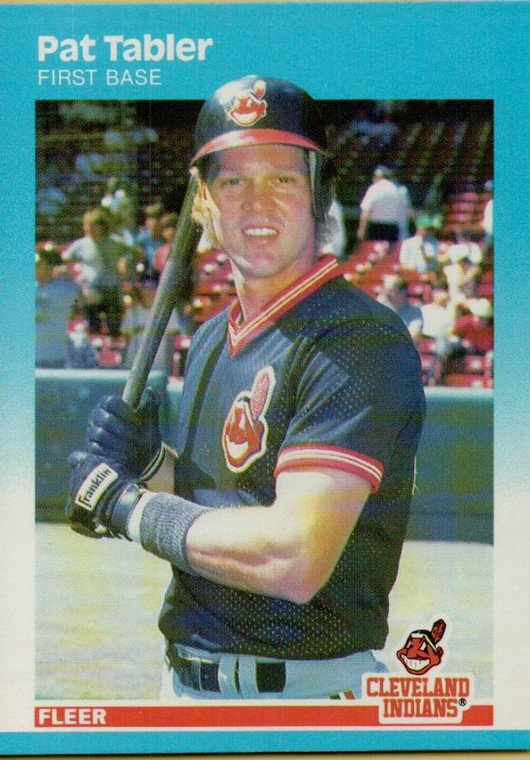 1987 Fleer #261 Pat Tabler NM Cleveland Indians 