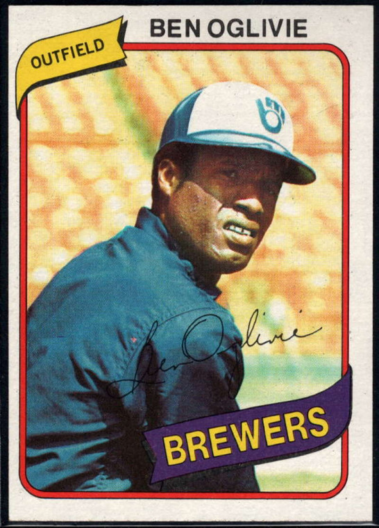 1980 Topps #53 Ben Oglivie VG Milwaukee Brewers 