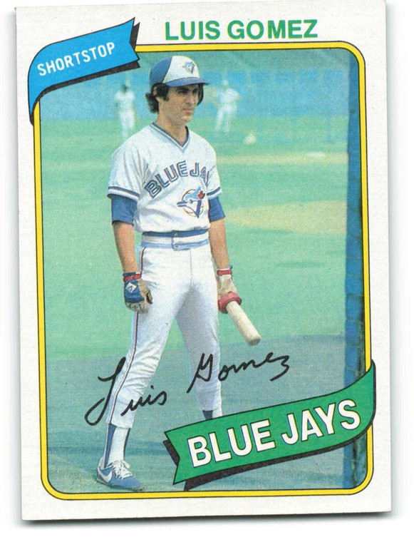 1980 Topps #169 Luis Gomez VG Toronto Blue Jays 