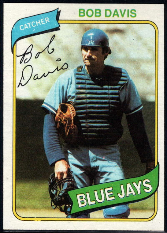 1980 Topps #351 Bob Davis VG Toronto Blue Jays 