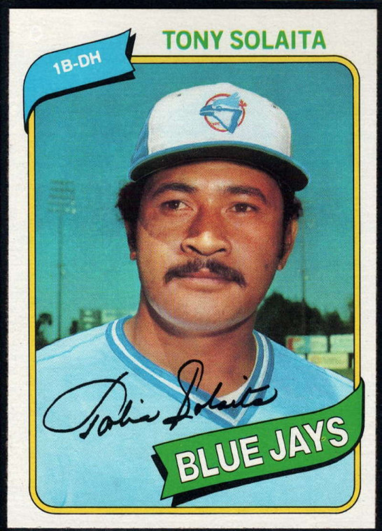 1980 Topps #407 Tony Solaita VG Toronto Blue Jays 