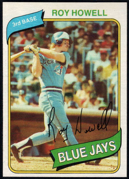 1980 Topps #488 Roy Howell VG Toronto Blue Jays 
