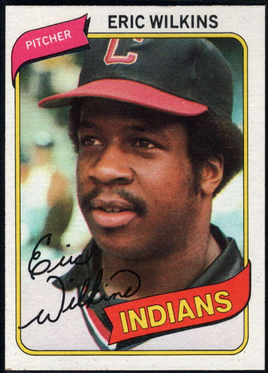 1980 Topps #511 Eric Wilkins VG RC Rookie Cleveland Indians 