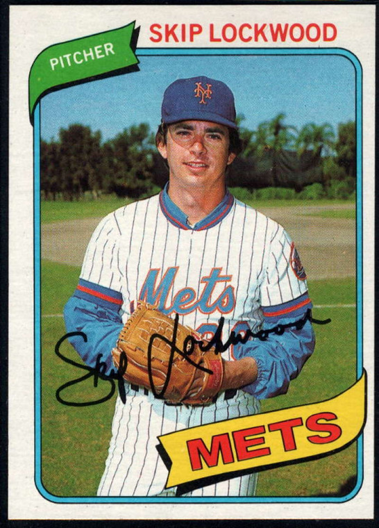 1980 Topps #567 Skip Lockwood VG New York Mets 
