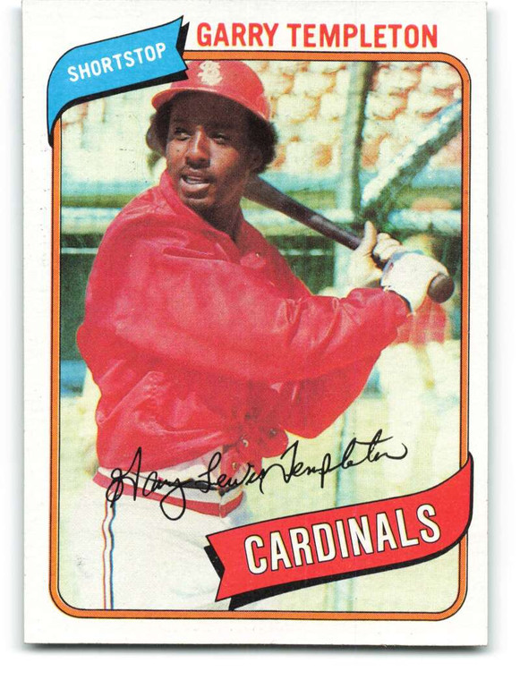1980 Topps #587 Garry Templeton VG St. Louis Cardinals 