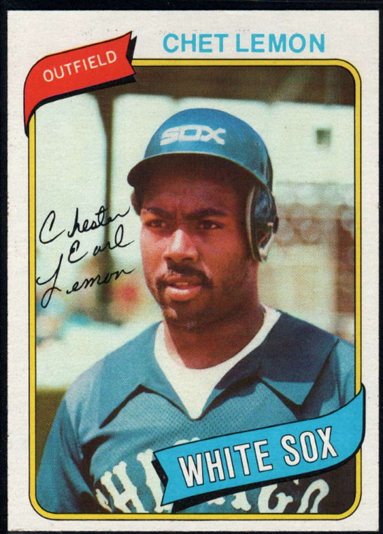 SOLD 17983 1980 Topps #589 Chet Lemon VG Chicago White Sox 