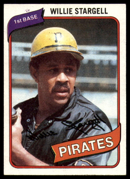 SOLD 18005 1980 Topps #610 Willie Stargell VG Pittsburgh Pirates 