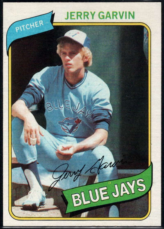 1980 Topps #611 Jerry Garvin DP VG Toronto Blue Jays 