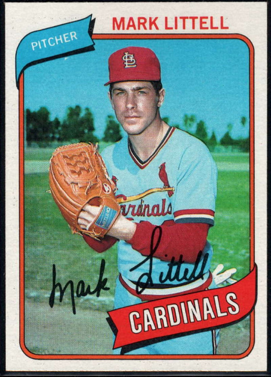 1980 Topps #631 Mark Littell VG St. Louis Cardinals 