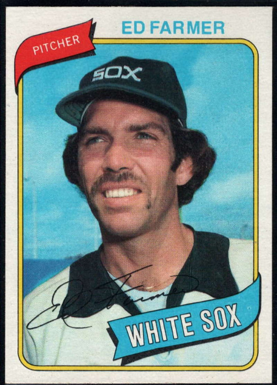 1980 Topps #702 Ed Farmer VG Chicago White Sox 