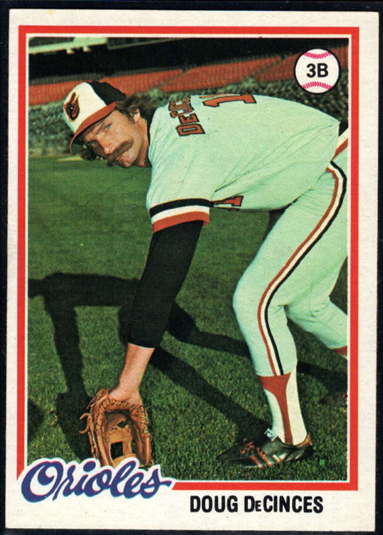 1978 Topps #9 Doug DeCinces VG Baltimore Orioles 