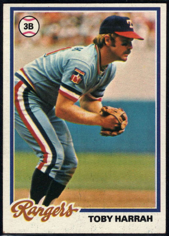1978 Topps #44 Toby Harrah COND Texas Rangers 