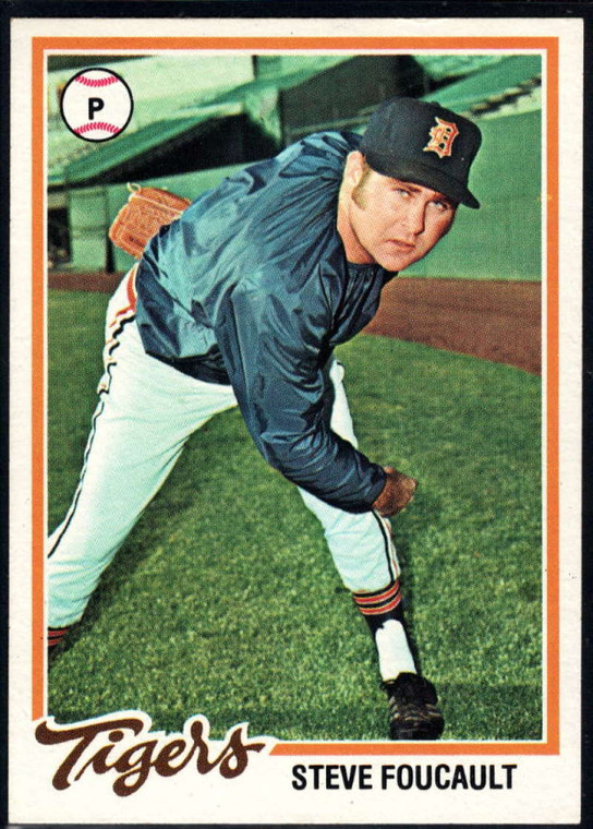 1978 Topps #68 Steve Foucault DP VG Detroit Tigers 