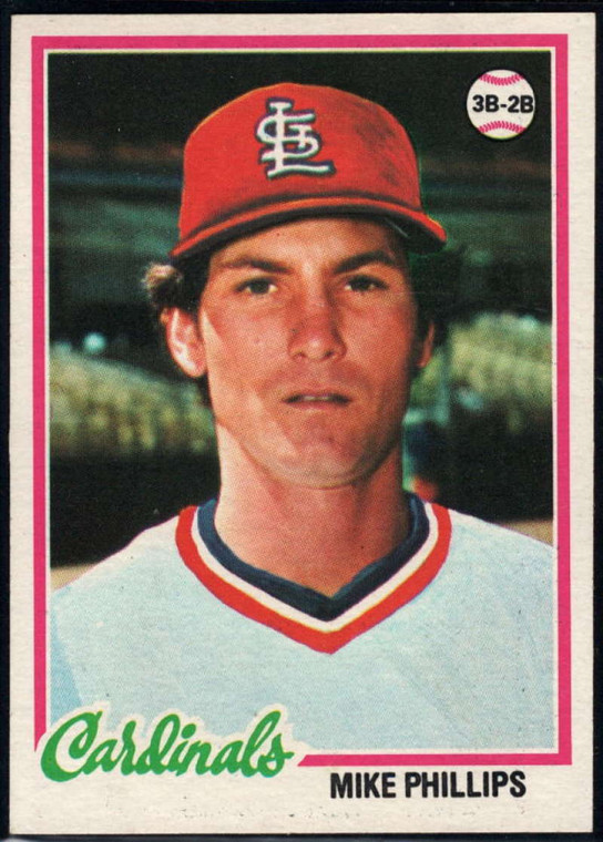 1978 Topps #88 Mike Phillips VG St. Louis Cardinals 