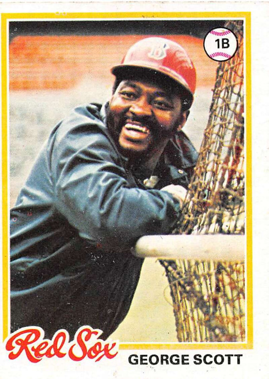 1978 Topps #125 George Scott VG Boston Red Sox 