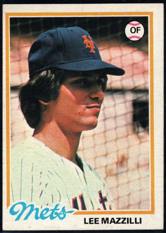 1978 Topps #147 Lee Mazzilli COND New York Mets 