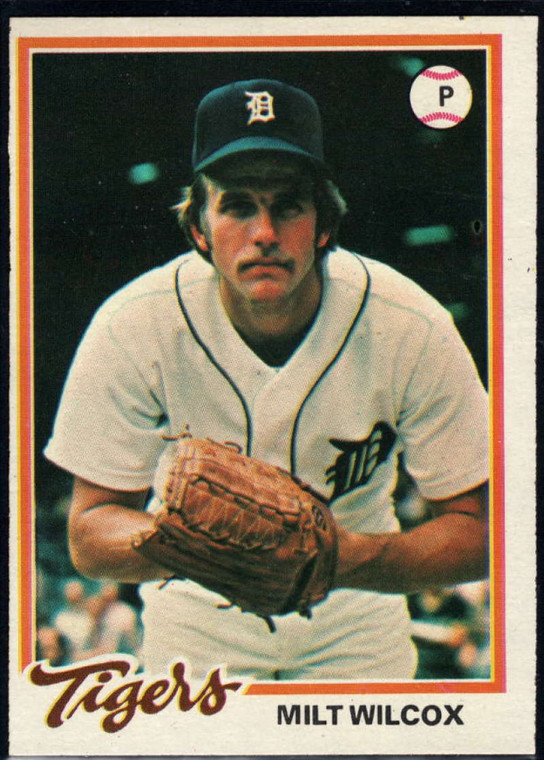 1978 Topps #151 Milt Wilcox COND Detroit Tigers 