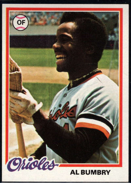 1978 Topps #188 Al Bumbry COND Baltimore Orioles 