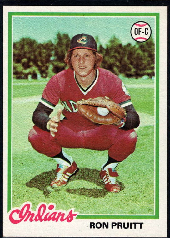 1978 Topps #198 Ron Pruitt COND Cleveland Indians 