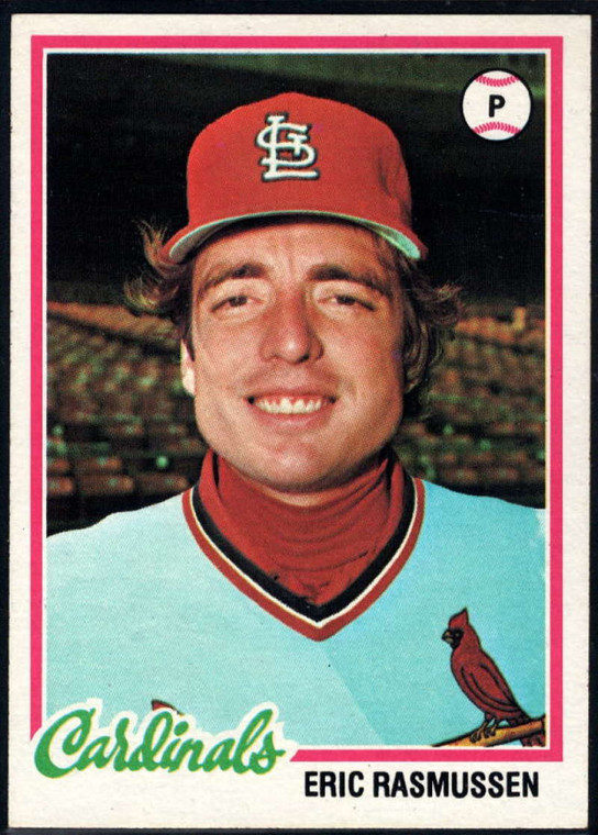 1978 Topps #281 Eric Rasmussen DP COND St. Louis Cardinals 