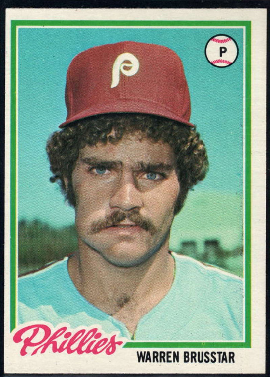 1978 Topps #297 Warren Brusstar DP COND RC Rookie Philadelphia Phillies 