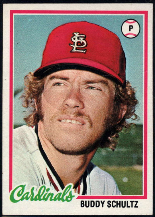 1978 Topps #301 Buddy Schultz COND RC Rookie St. Louis Cardinals 