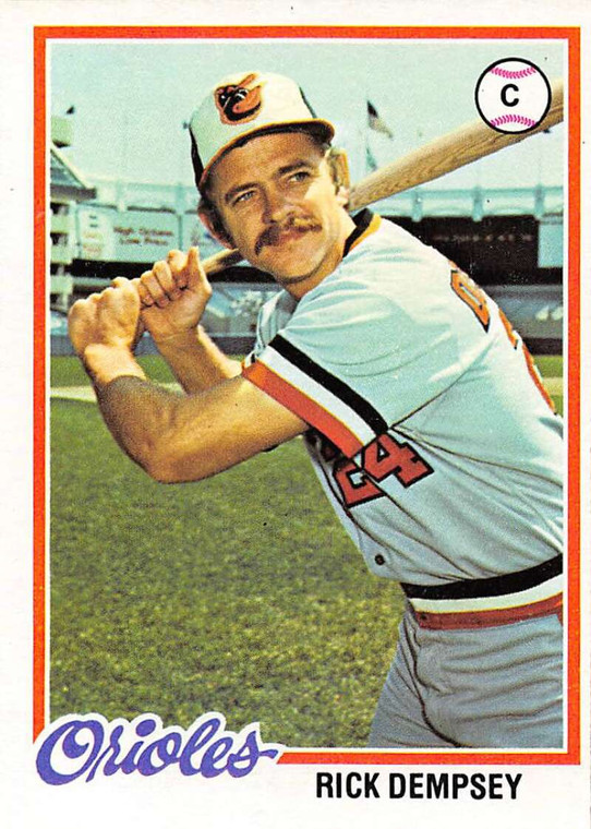 1978 Topps #367 Rick Dempsey VG Baltimore Orioles 
