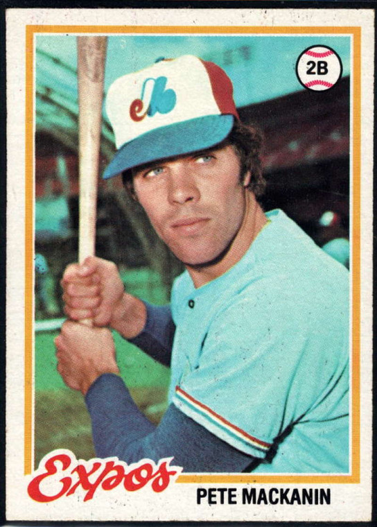 1978 Topps #399 Pete Mackanin COND Montreal Expos 