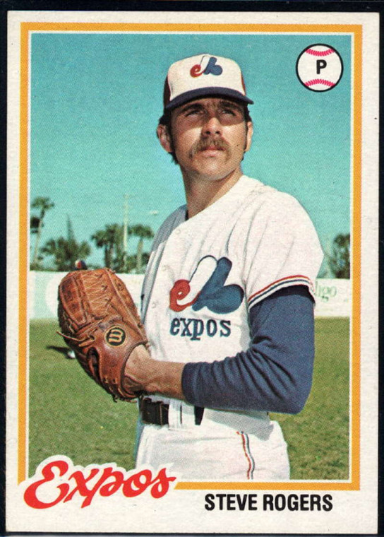 SOLD 18547 1978 Topps #425 Steve Rogers DP COND Montreal Expos 