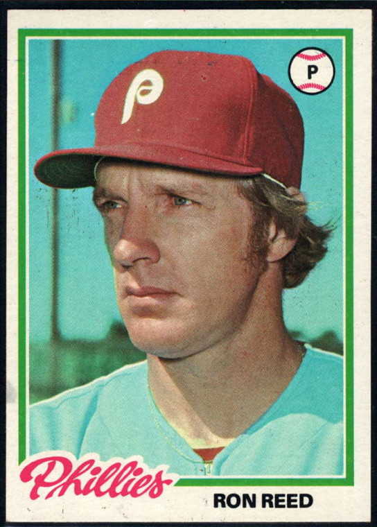 1978 Topps #472 Ron Reed COND Philadelphia Phillies 