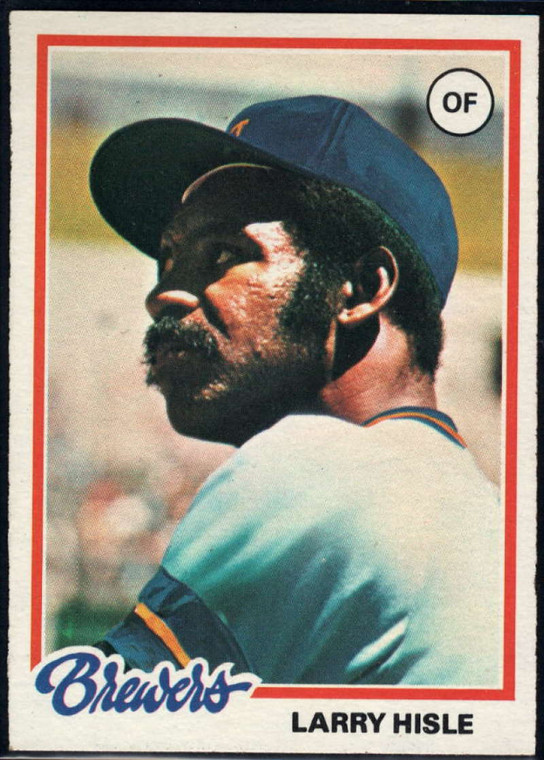 1978 Topps #520 Larry Hisle COND Milwaukee Brewers 