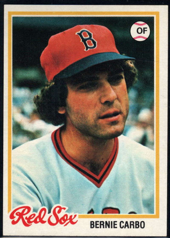 1978 Topps #524 Bernie Carbo COND Boston Red Sox 